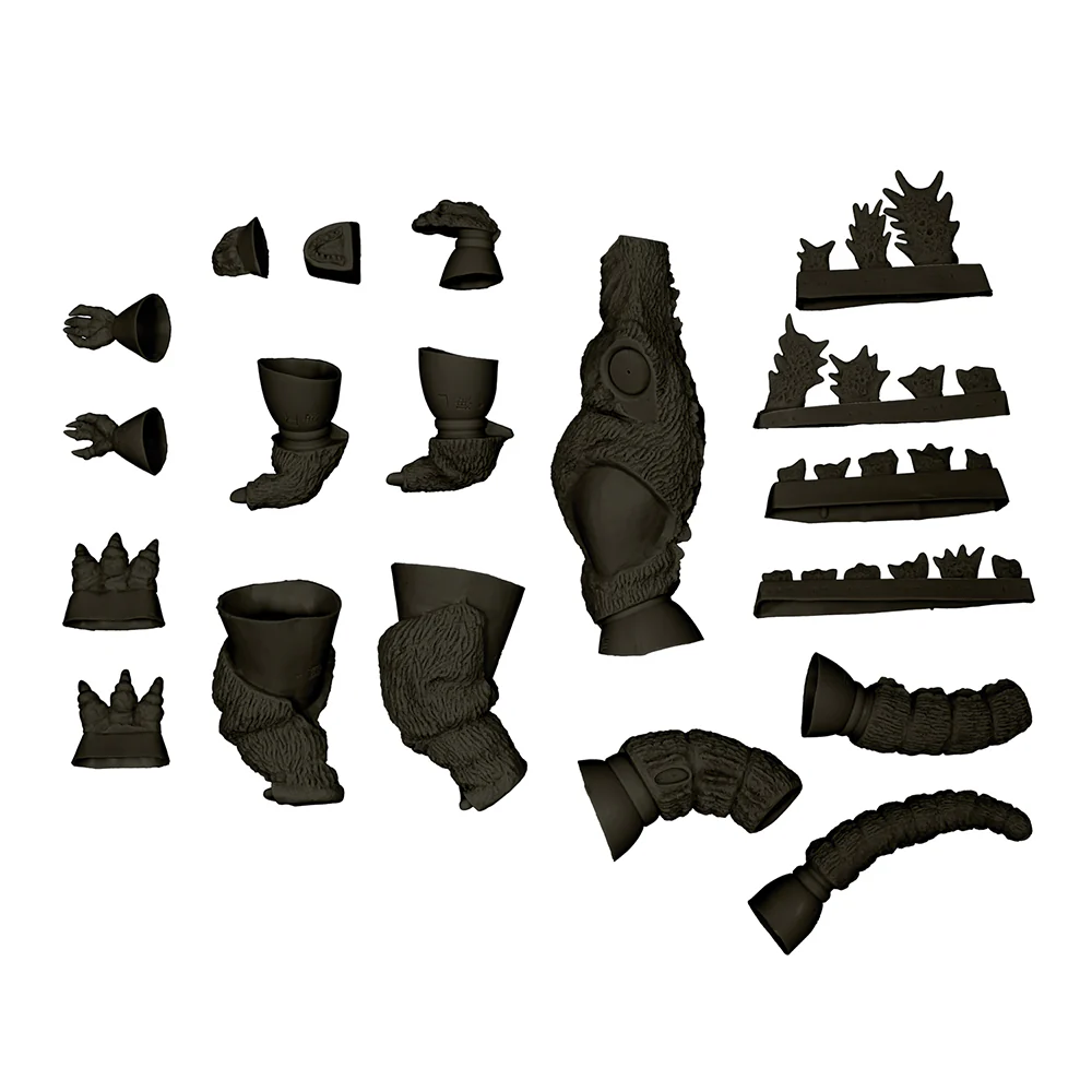 [Pre-order] Godzilla - Godzilla (1962) Middle Soft Vinyl Kit Reprint Edition Plastic Model Kit Kaiyodo - Image 8