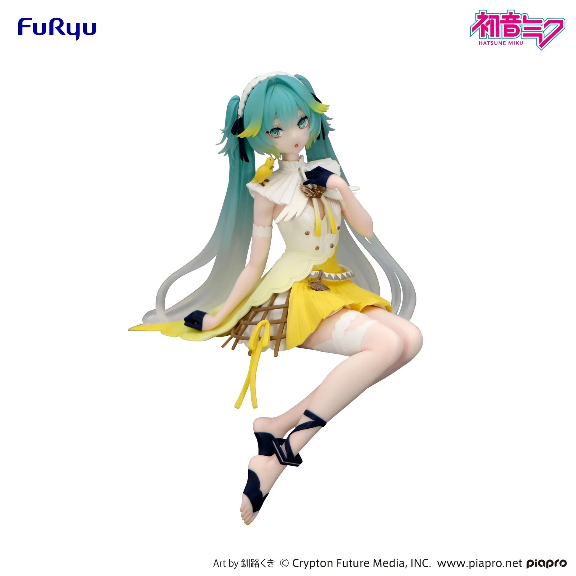 [Pre-order] Hatsune Miku - Hatsune Miku (Canary Bird Ver.) Noodle Stopper Figure FuRyu Corporation - Image 4