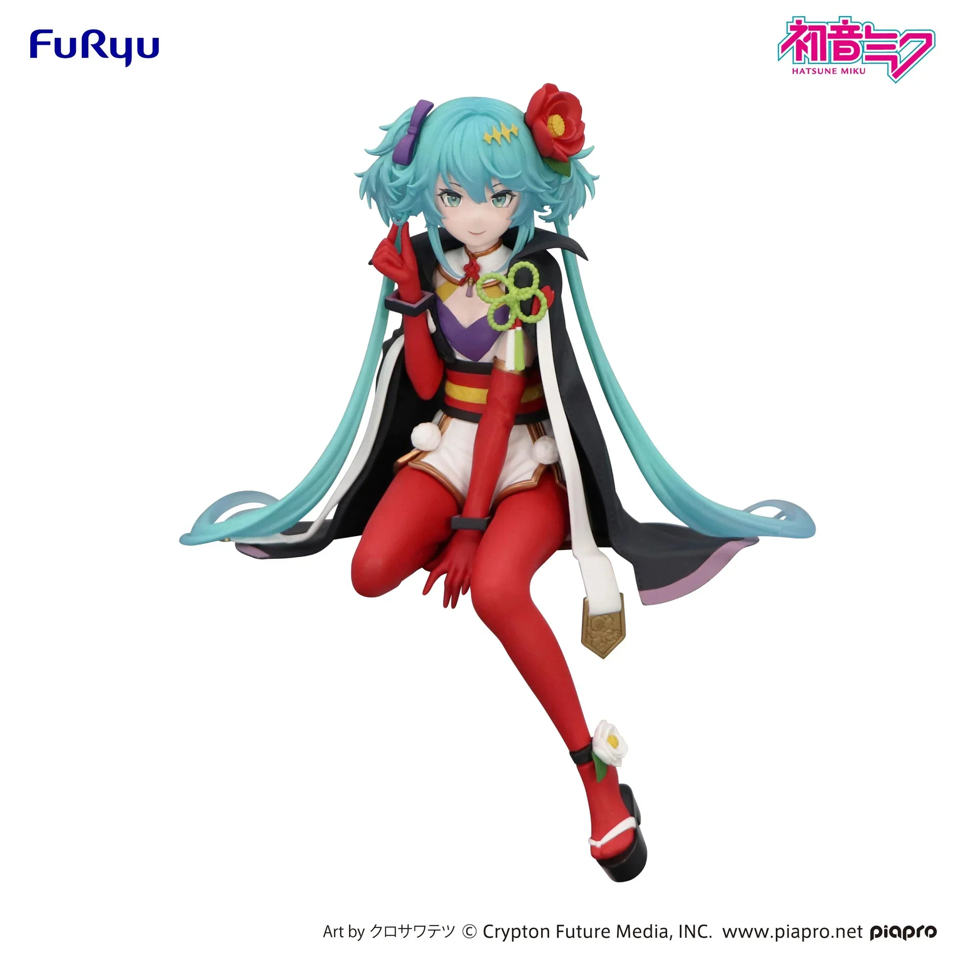 [Pre-order] Hatsune Miku - Hatsune Miku (Flower Fairy Camellia Ver.) Noodle Stopper Figure FuRyu Corporation - Image 4