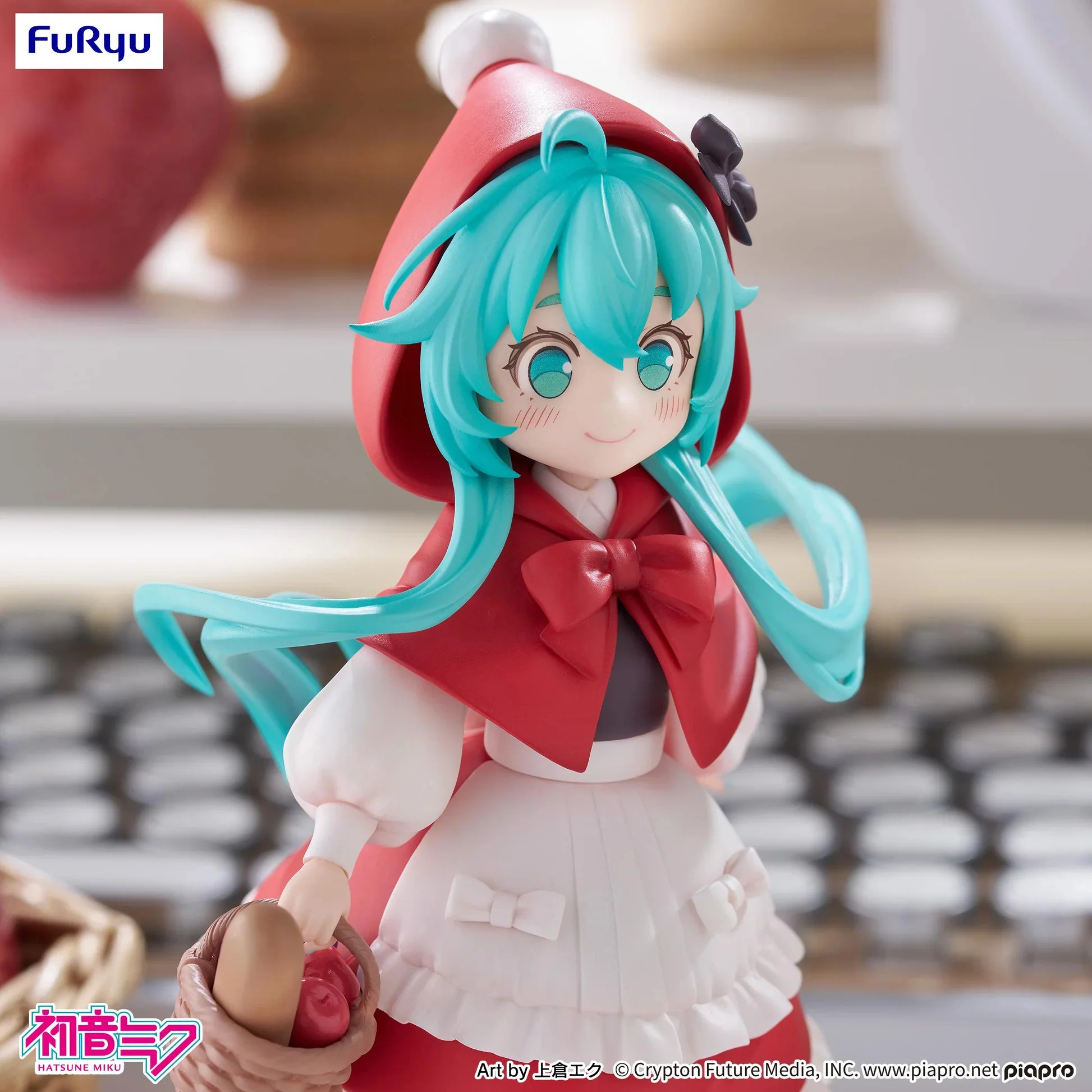 [Pre-order] Hatsune Miku - Hatsune Miku (Little Red Riding Hood Ver.) Desktop Fairy Prize Figure FuRyu Corporation - Image 3