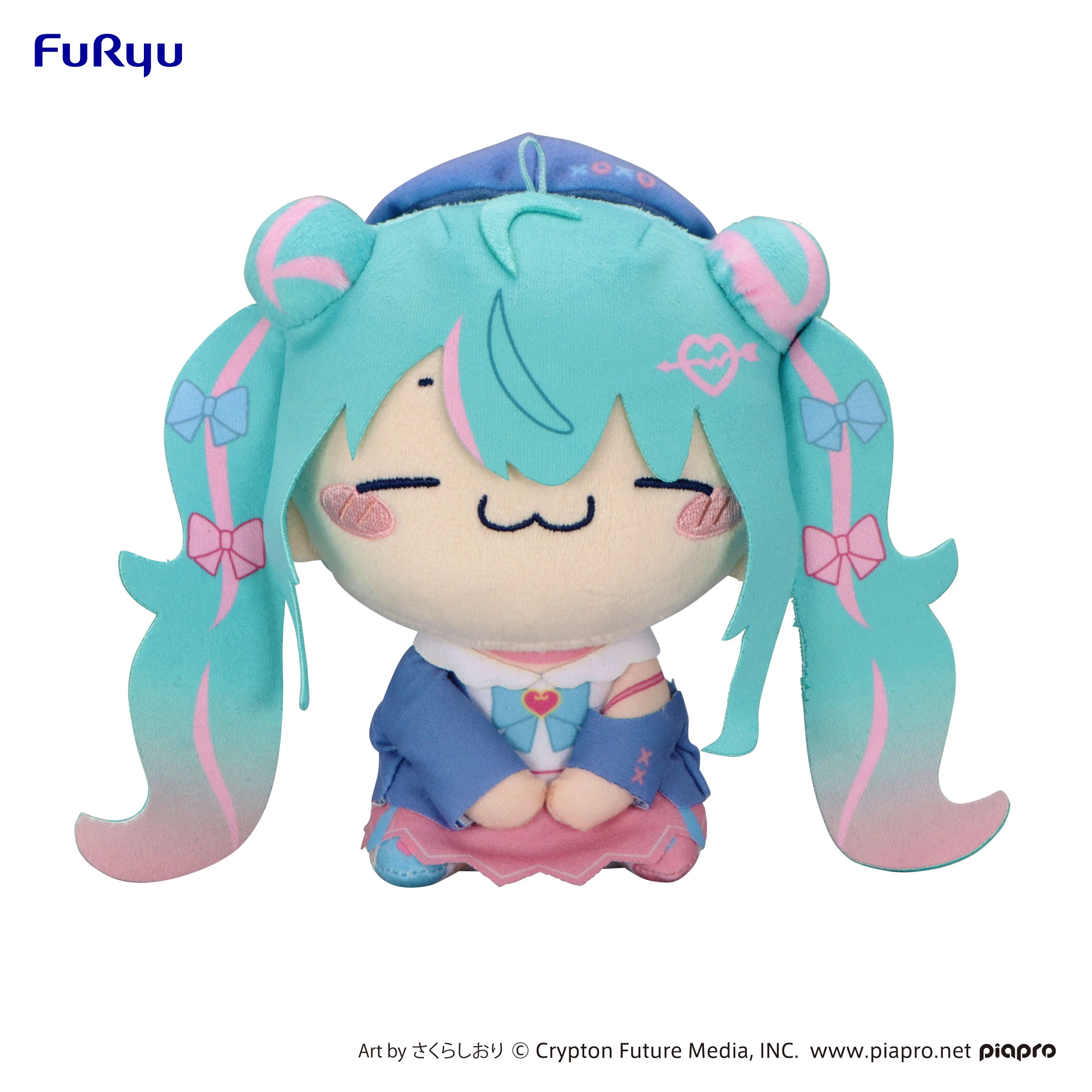 [Pre-order] Hatsune Miku - Hatsune Miku  (Love Sailor Ver. B) MOCHIPICO Plushie FURYU Corporation - Image 2