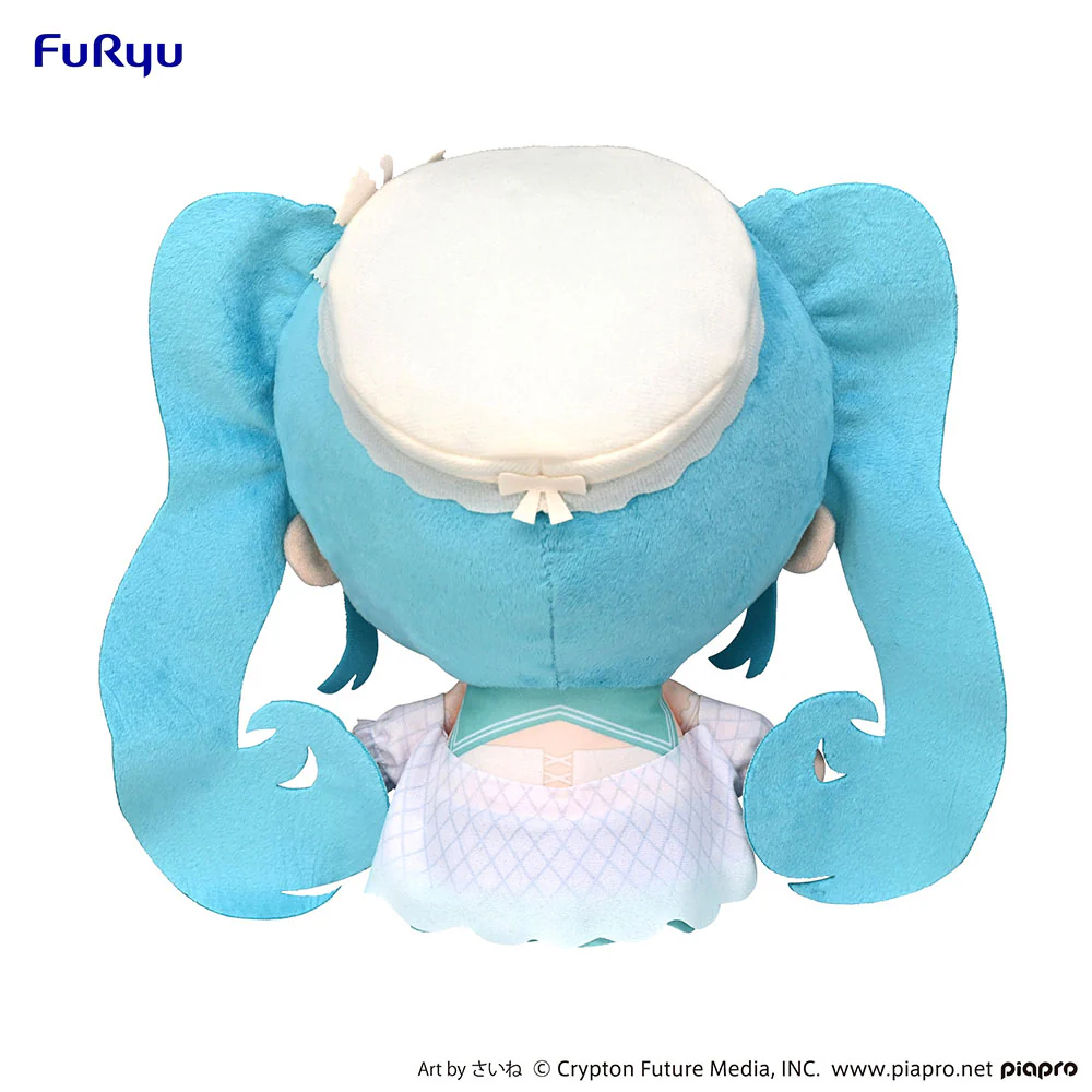 [Pre-order] Hatsune Miku - Hatsune Miku (Melon Soda Float Ver.) KYURUMARU Big Plushie FuRyu Corporation - Image 5