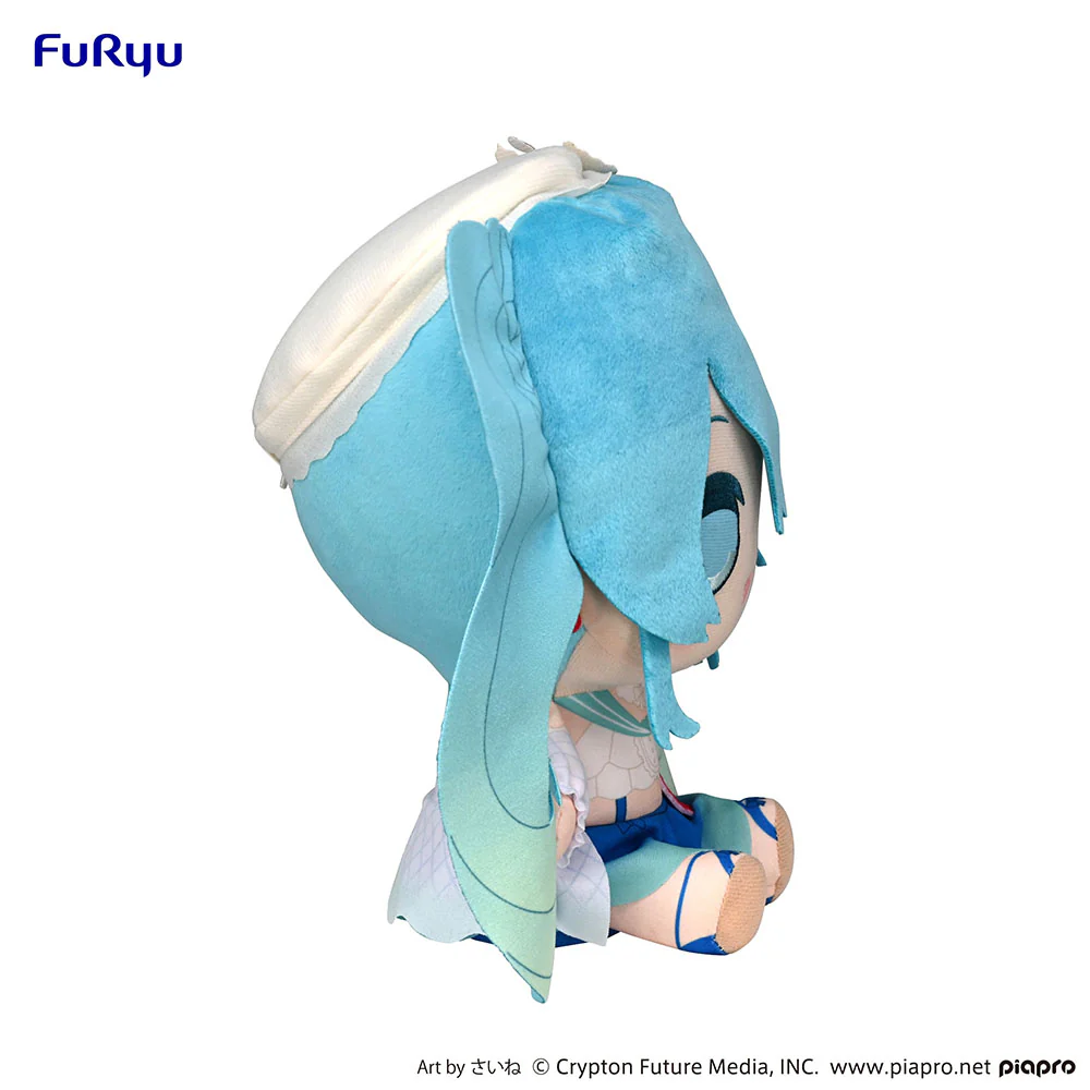[Pre-order] Hatsune Miku - Hatsune Miku (Melon Soda Float Ver.) KYURUMARU Big Plushie FuRyu Corporation - Image 7