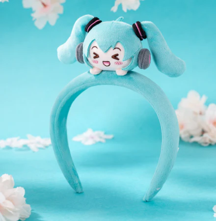Hatsune Miku - Hatsune Miku Squinty Eyes Series Plushie Hairband Moeyu