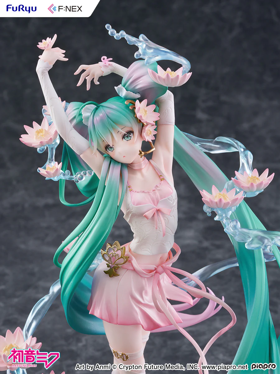 [Pre-order] Hatsune Miku - Hatsune Miku (Water Lily Ver.) 1/7 Scale Figure FuRyu Corporation - Image 10