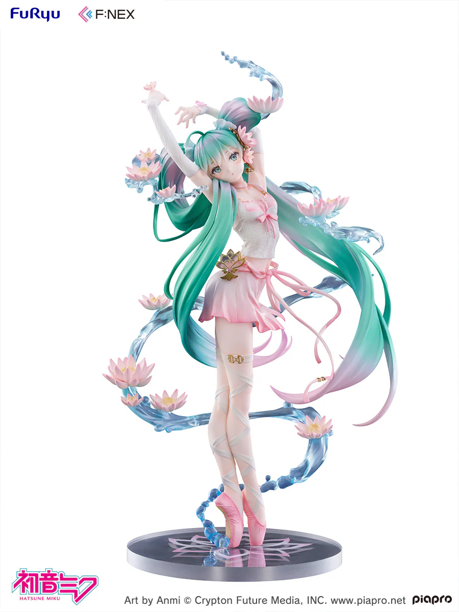 [Pre-order] Hatsune Miku - Hatsune Miku (Water Lily Ver.) 1/7 Scale Figure FuRyu Corporation - Image 11