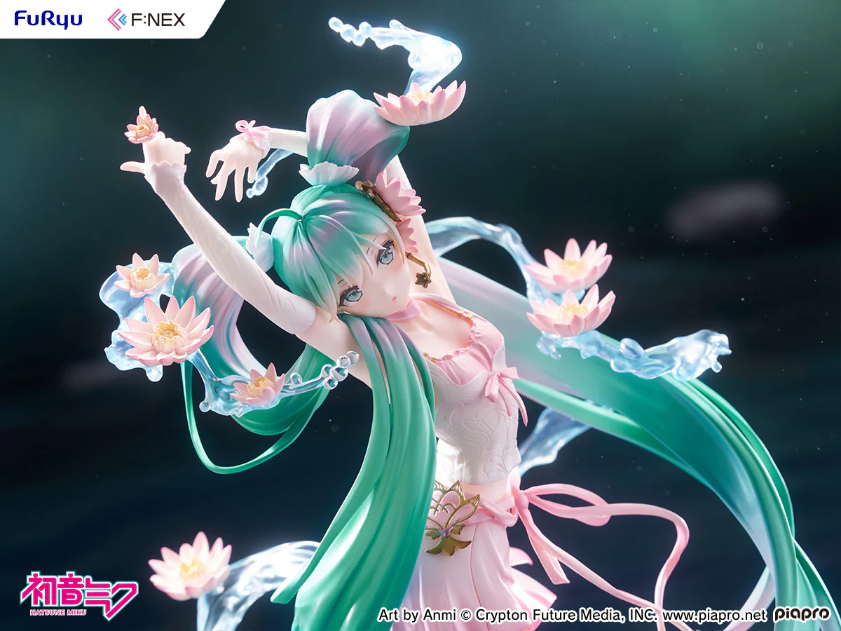 [Pre-order] Hatsune Miku - Hatsune Miku (Water Lily Ver.) 1/7 Scale Figure FuRyu Corporation - Image 2