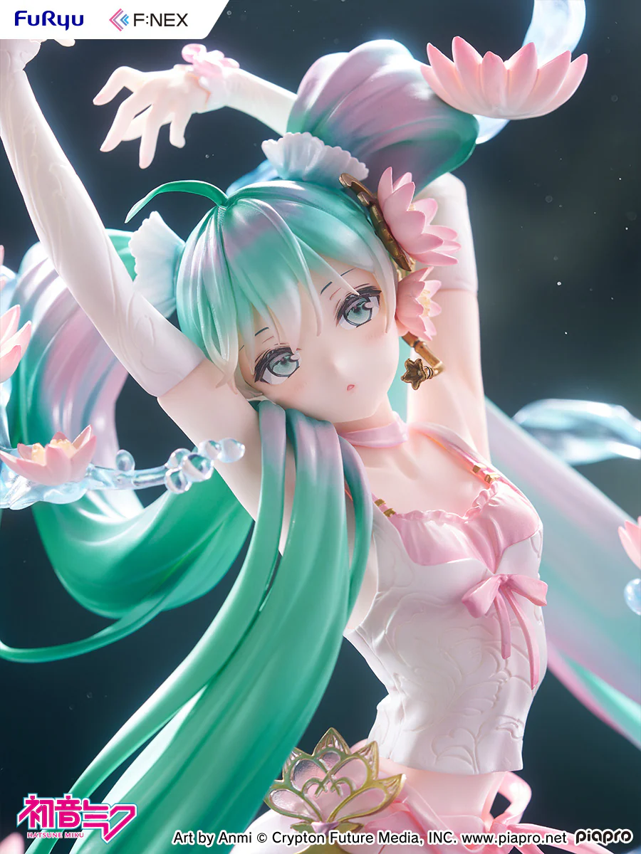 [Pre-order] Hatsune Miku - Hatsune Miku (Water Lily Ver.) 1/7 Scale Figure FuRyu Corporation - Image 3