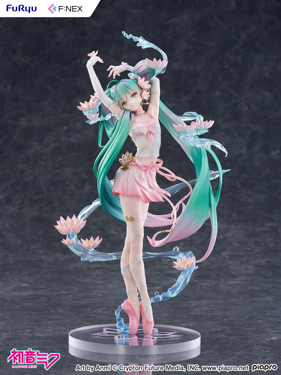 [Pre-order] Hatsune Miku - Hatsune Miku (Water Lily Ver.) 1/7 Scale Figure FuRyu Corporation - Image 4