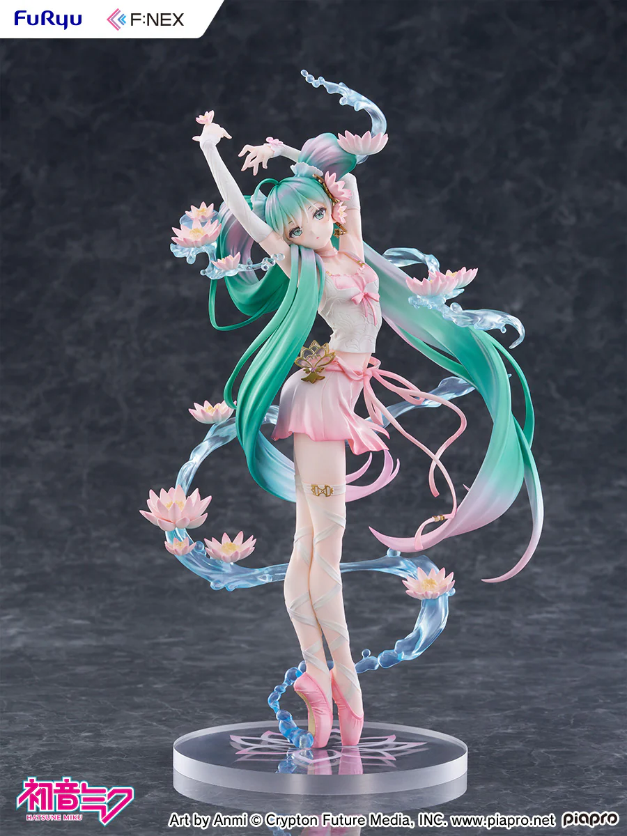 [Pre-order] Hatsune Miku - Hatsune Miku (Water Lily Ver.) 1/7 Scale Figure FuRyu Corporation - Image 5
