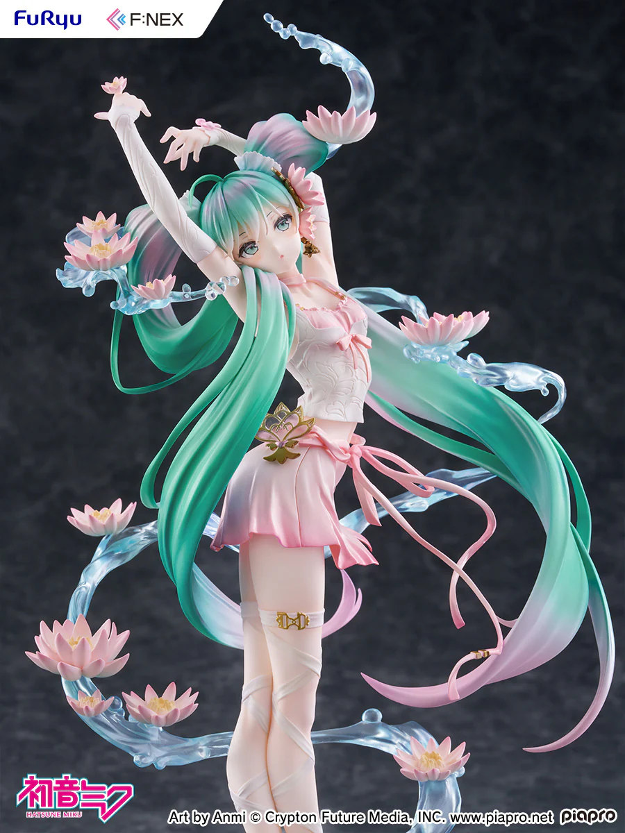 [Pre-order] Hatsune Miku - Hatsune Miku (Water Lily Ver.) 1/7 Scale Figure FuRyu Corporation - Image 8
