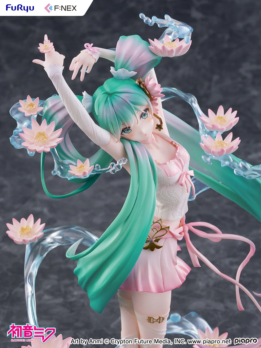 [Pre-order] Hatsune Miku - Hatsune Miku (Water Lily Ver.) 1/7 Scale Figure FuRyu Corporation - Image 9