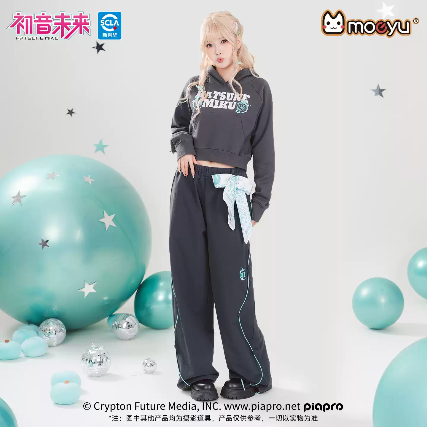 Hatsune Miku - Millennium Rock Candy Series Hooded Sweatshirt Moeyu - Image 3