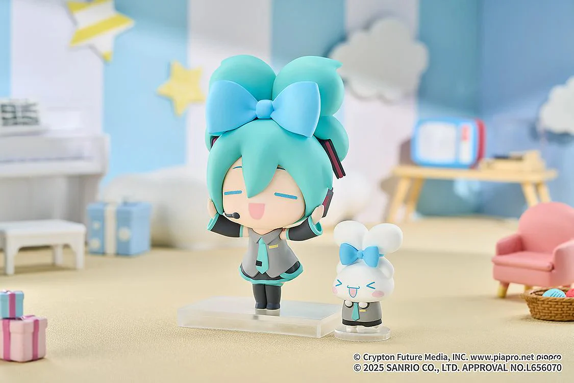 [Pre-order] Hatsune Miku x Cinnamoroll - Hatsune Miku & Cinnamoroll Chibi Figure Good Smile Company - Image 2
