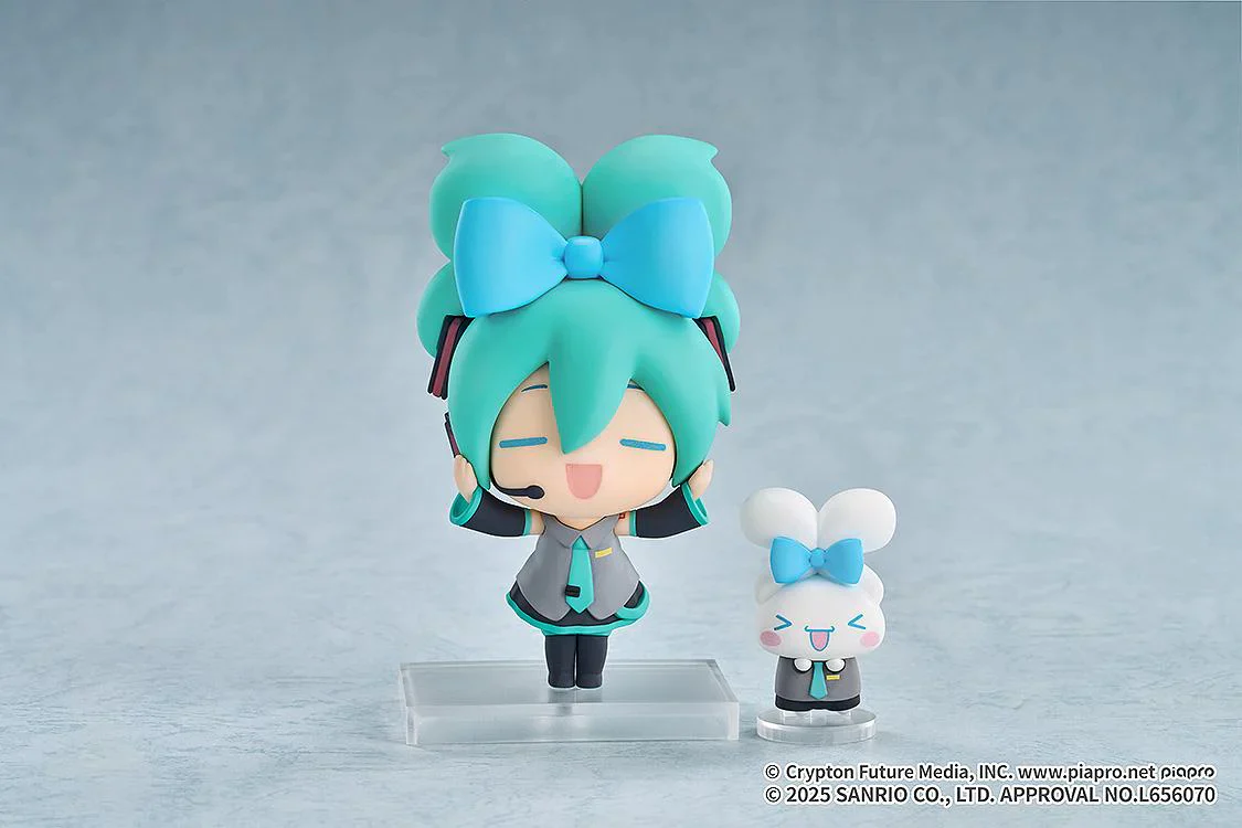 [Pre-order] Hatsune Miku x Cinnamoroll - Hatsune Miku & Cinnamoroll Chibi Figure Good Smile Company - Image 4