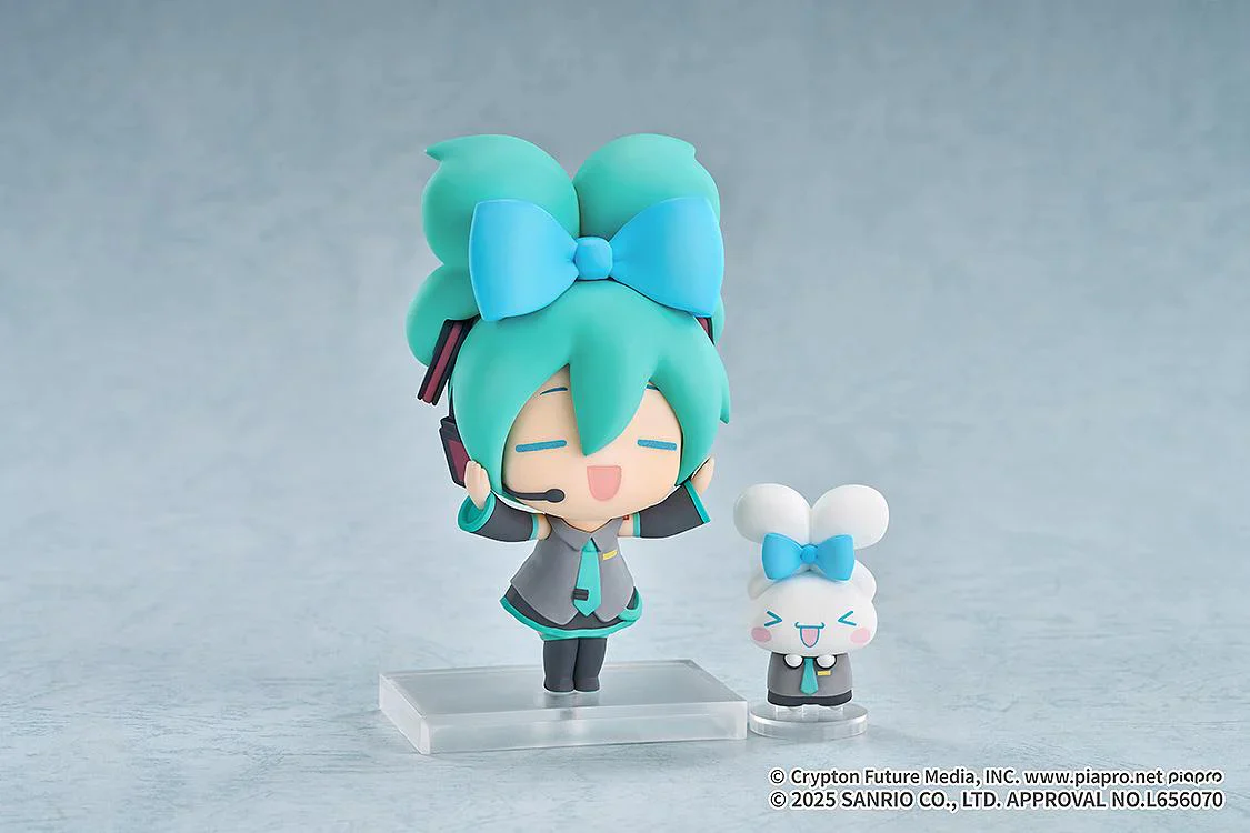 [Pre-order] Hatsune Miku x Cinnamoroll - Hatsune Miku & Cinnamoroll Chibi Figure Good Smile Company - Image 5