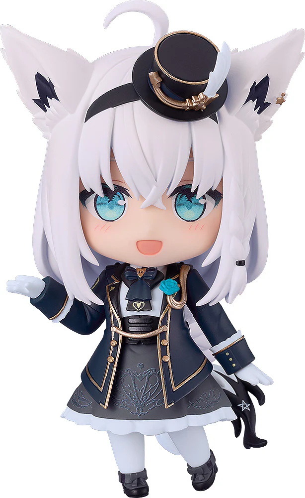 [Pre-order] hololive production - Shirakami Fubuki (Parade Dress Outfit Ver) Nendoroid Good Smile Company - Image 7