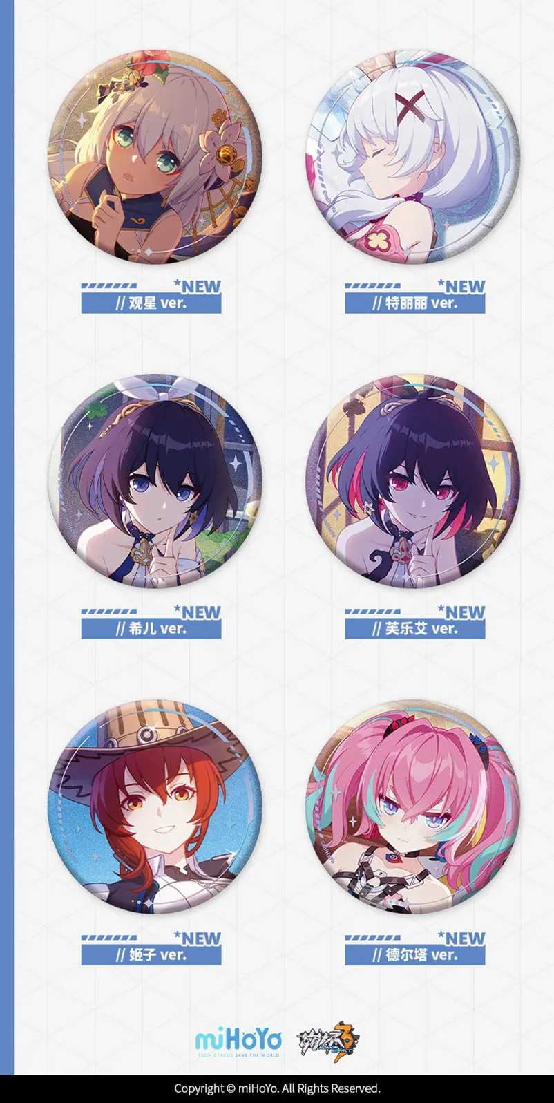 Honkai Impact 3rd - CG Series Badge Blind Box miHoYo - Image 4
