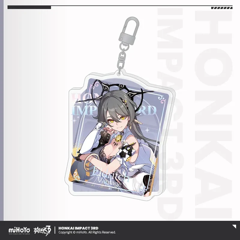 [Pre-order] Honkai Impact 3rd - Fashionable New Attire Series Acrylic Quicksand Keychain miHoYo - Image 2