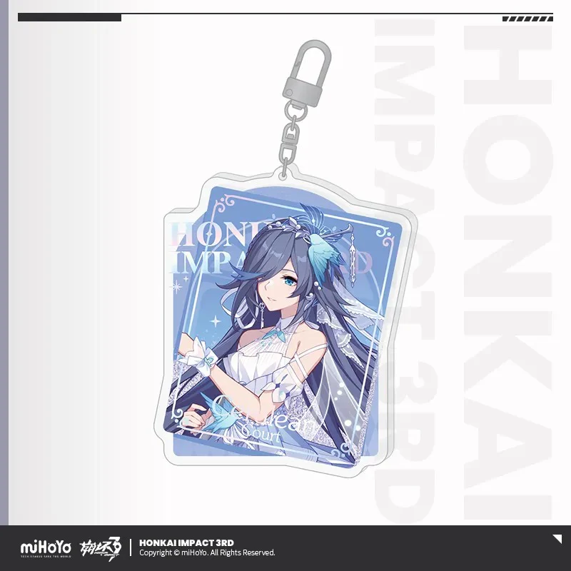 [Pre-order] Honkai Impact 3rd - Fashionable New Attire Series Acrylic Quicksand Keychain miHoYo - Image 3