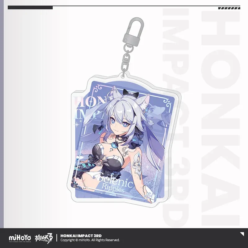 [Pre-order] Honkai Impact 3rd - Fashionable New Attire Series Acrylic Quicksand Keychain miHoYo - Image 5