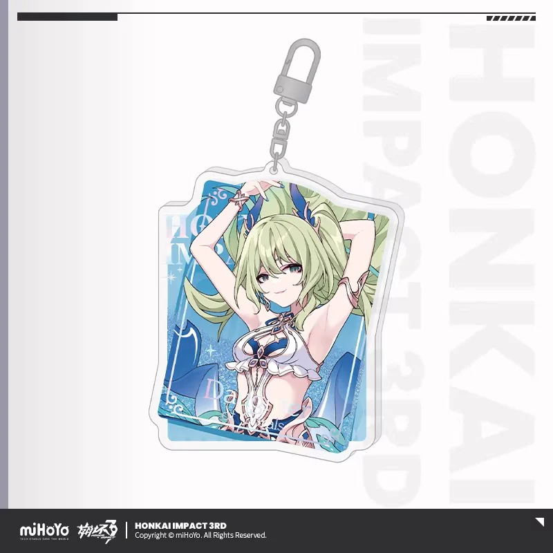 [Pre-order] Honkai Impact 3rd - Fashionable New Attire Series Acrylic Quicksand Keychain miHoYo - Image 8