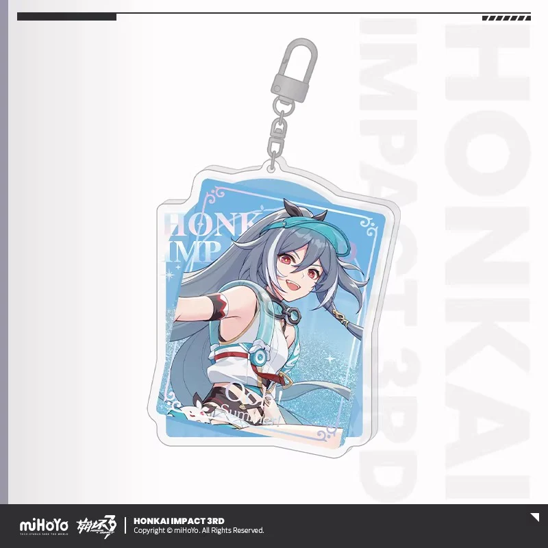 [Pre-order] Honkai Impact 3rd - Fashionable New Attire Series Acrylic Quicksand Keychain miHoYo - Image 9