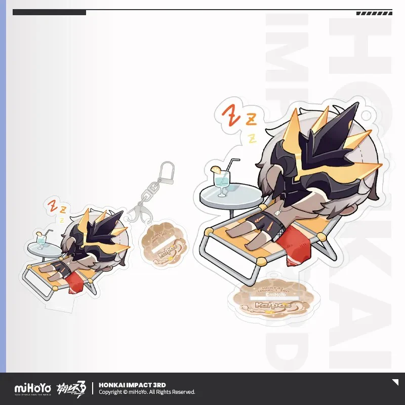 Honkai Impact 3rd - Gachapon Paradise Series Acrylic Keychain miHoYo - Image 10