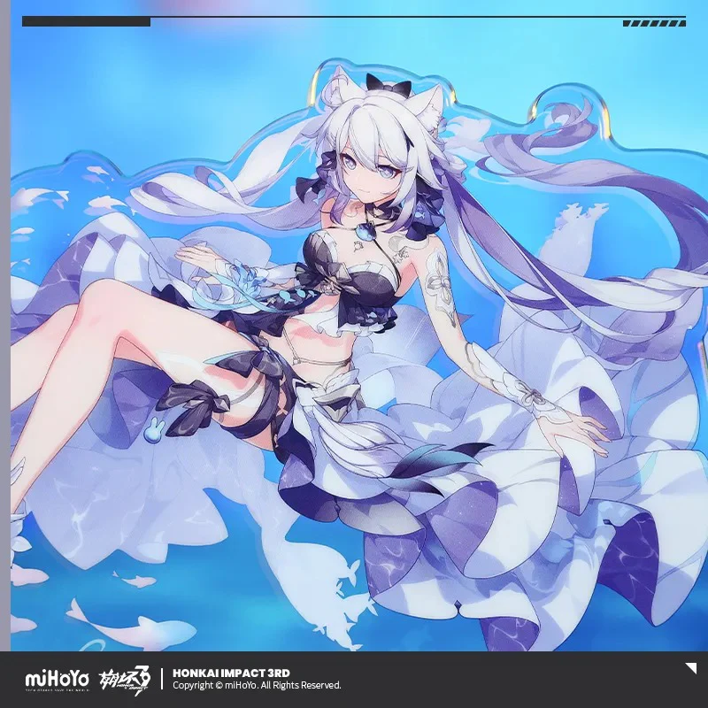 [Pre-order] Honkai Impact 3rd - Kiana Herrscher of Finality (Selenic Ripples Ver.) Acrylic Phone Stand miHoYo - Image 2