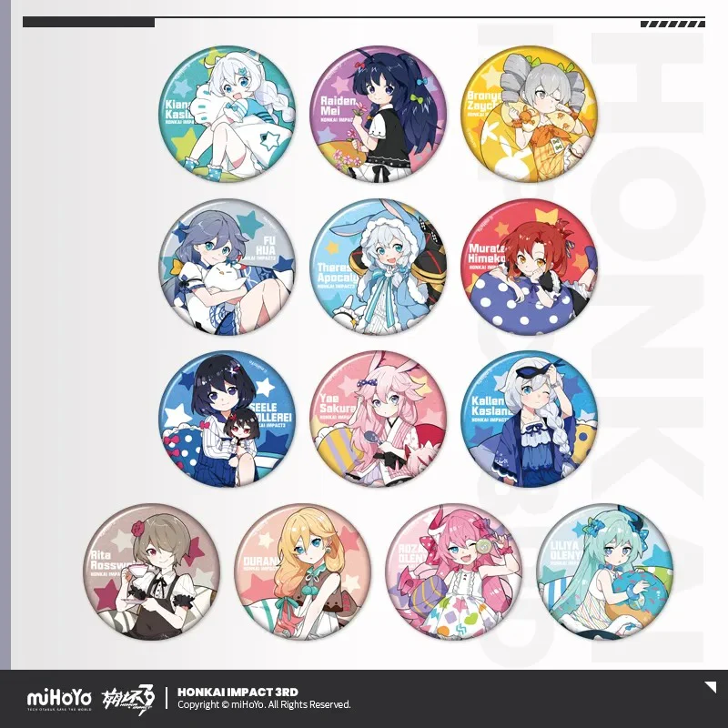 Honkai Impact 3rd - Little Teatime Series Tinplate Badge miHoYo