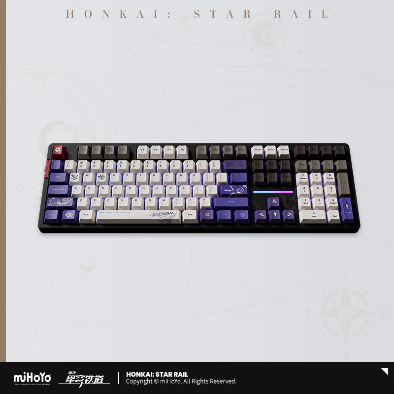 Honkai: Star Rail - Acheron Impression RGB Mechanical Keyboard miHoYo - Image 2