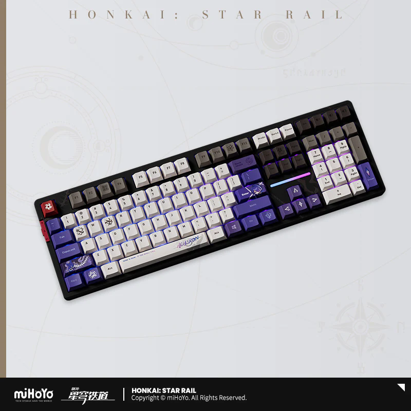 Honkai: Star Rail - Acheron Impression RGB Mechanical Keyboard miHoYo - Image 3
