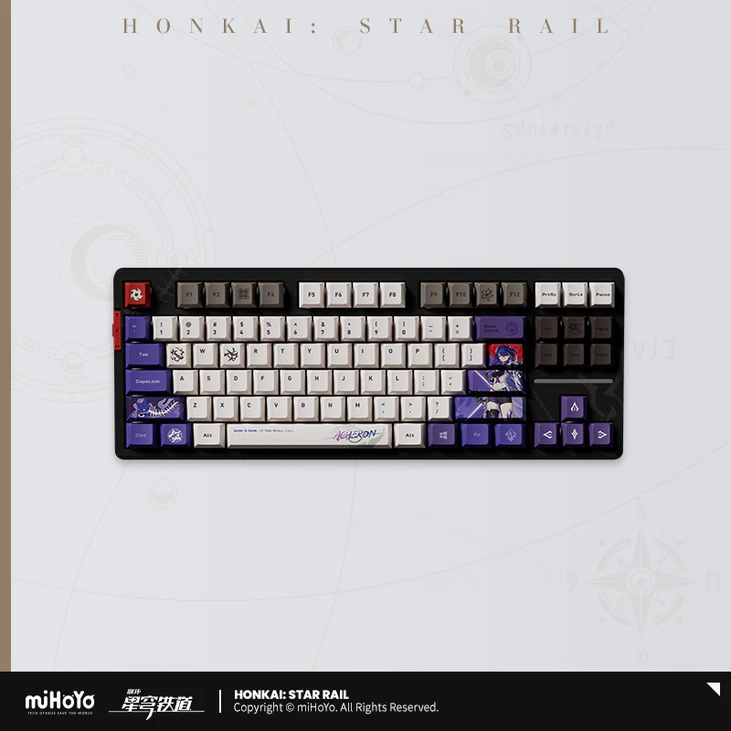 Honkai: Star Rail - Acheron Impression RGB Mechanical Keyboard miHoYo - Image 4
