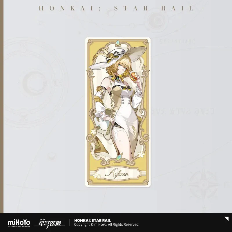 [Pre-order] Honkai: Star Rail - Aglaea & Tribbie Express Travel Notes Laser Collectible Card miHoYo - Image 3