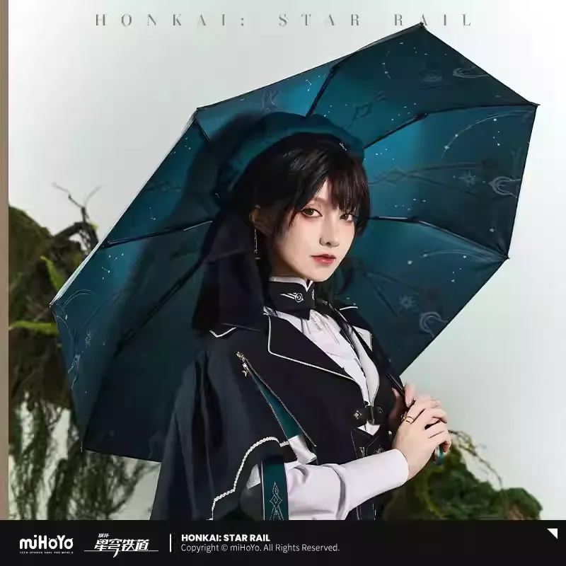 [Pre-order] Honkai: Star Rail - Anaxa Impression Folding Umbrella miHoYo - Image 2