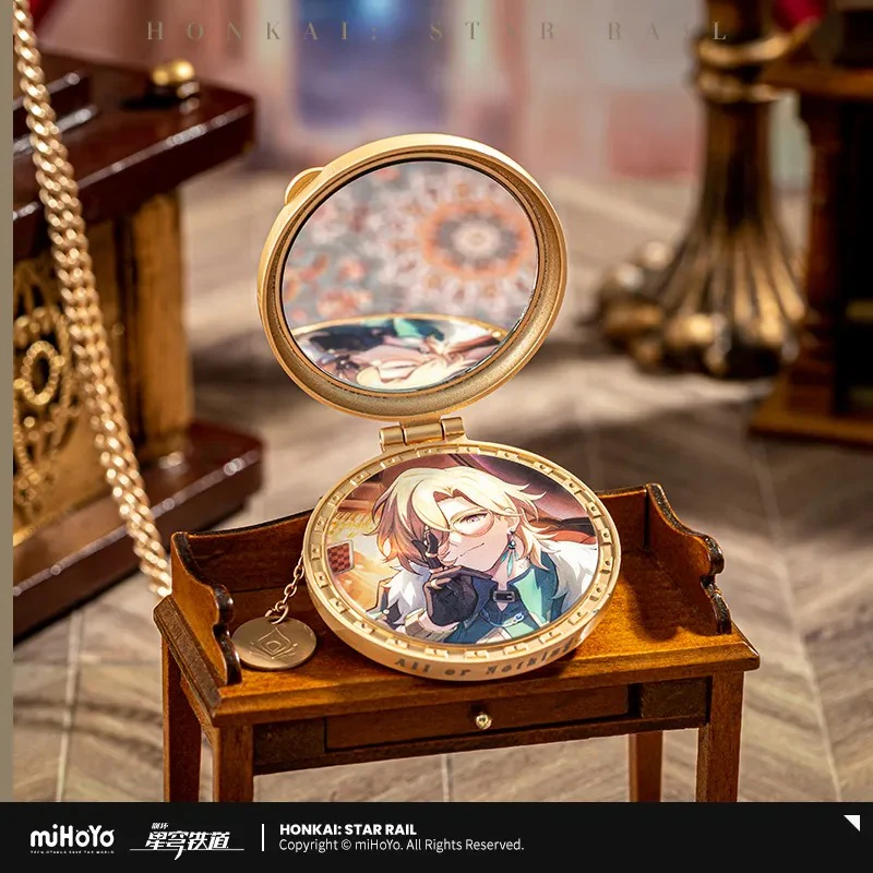 [Pre-order] Honkai: Star Rail - Aventurine Faux Pocket Watch Metal Accessory miHoYo - Image 2
