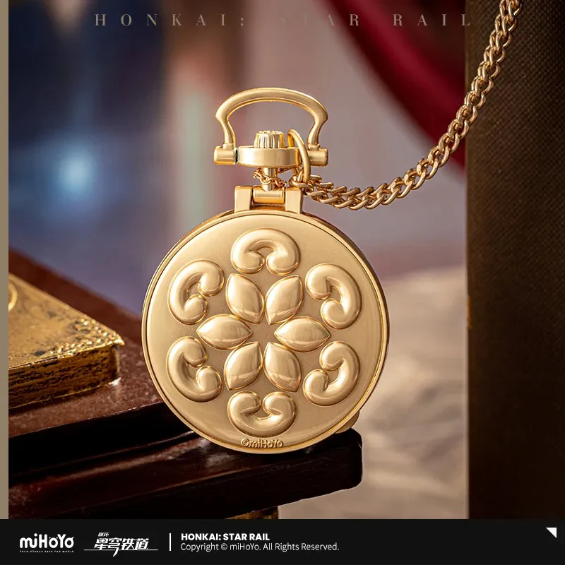 [Pre-order] Honkai: Star Rail - Aventurine Faux Pocket Watch Metal Accessory miHoYo - Image 4