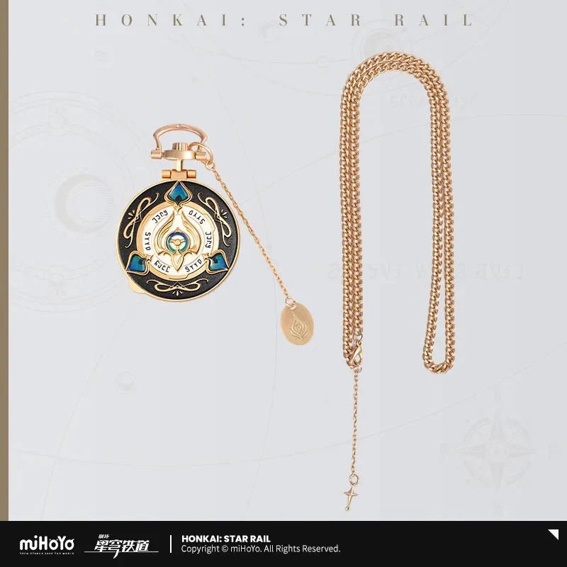 [Pre-order] Honkai: Star Rail - Aventurine Faux Pocket Watch Metal Accessory miHoYo - Image 6