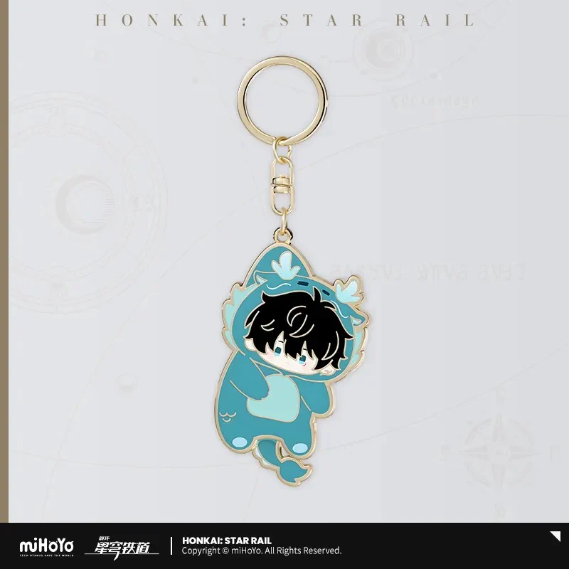 [Pre-order] Honkai: Star Rail - Boys Dorm Series Chibi Metal Keychain miHoYo - Image 2