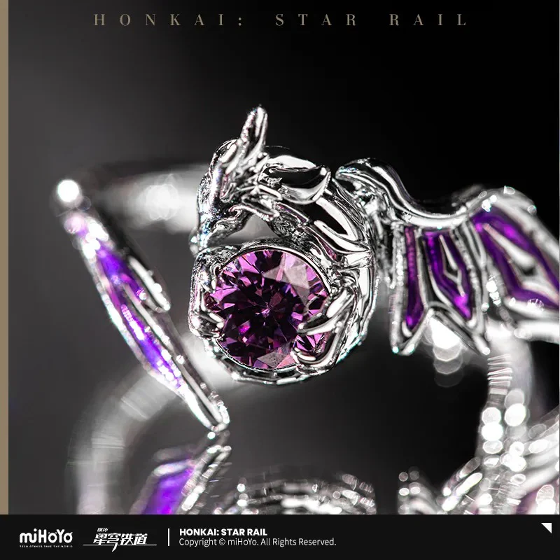 [Pre-order] Honkai: Star Rail - Castorice Netherwing Pollux Impression Ring miHoYo - Image 2