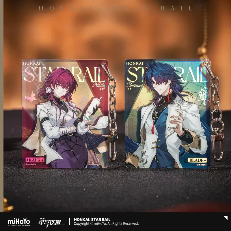 Honkai: Star Rail - Express Travel Notes Acrylic Keychain miHoYo - Image 2