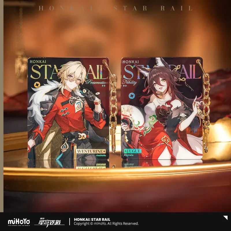 Honkai: Star Rail - Express Travel Notes Acrylic Keychain miHoYo - Image 3