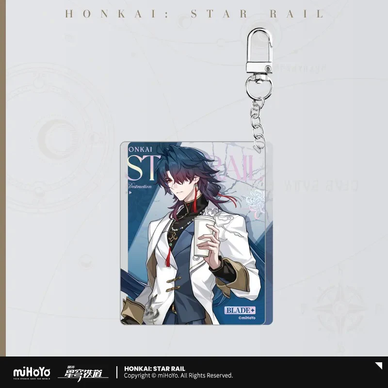 Honkai: Star Rail - Express Travel Notes Acrylic Keychain miHoYo - Image 5