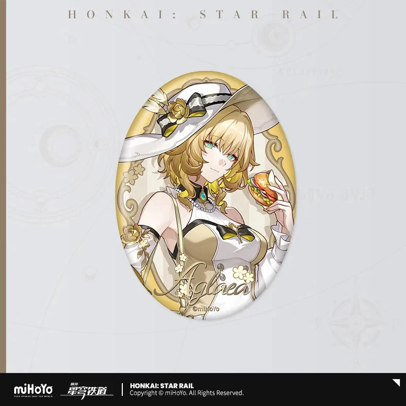 Honkai: Star Rail - Express Travel Notes Tinplate Badge miHoYo - Image 2