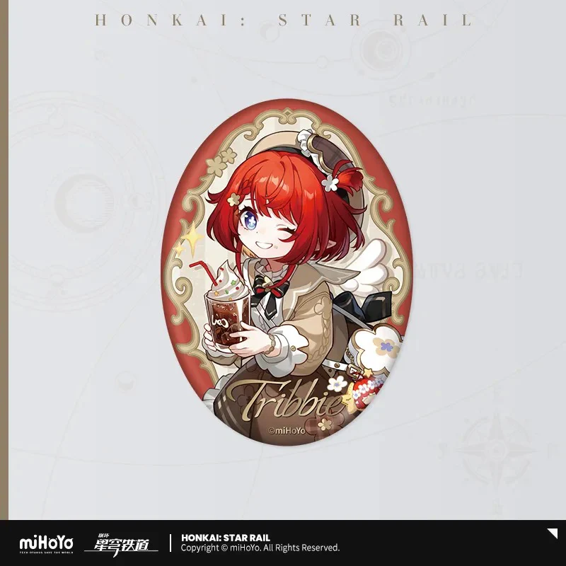 Honkai: Star Rail - Express Travel Notes Tinplate Badge miHoYo - Image 3