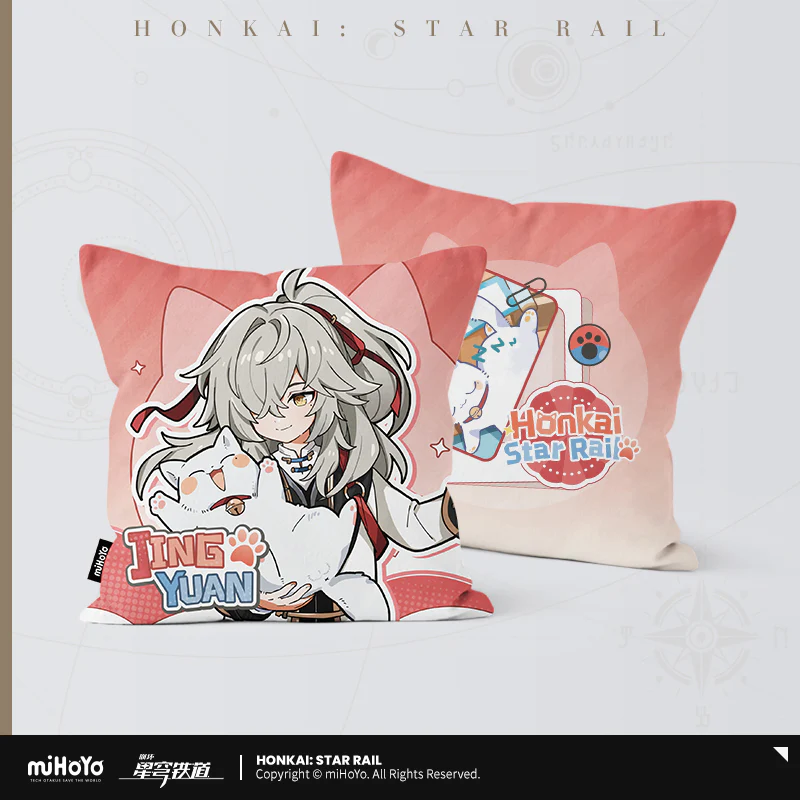 [Pre-order] Honkai: Star Rail - Little Kitty Throw Pillow miHoYo - Image 13