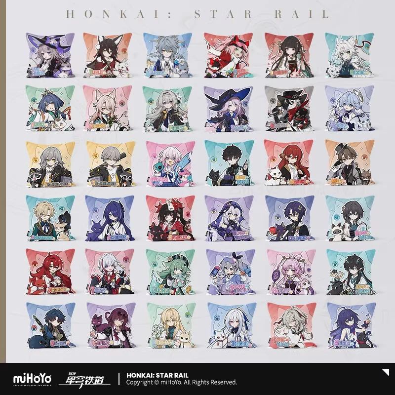 [Pre-order] Honkai: Star Rail - Little Kitty Throw Pillow miHoYo - Image 2