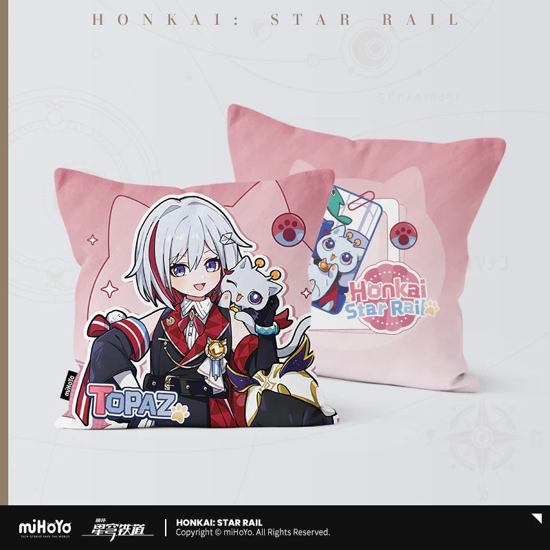 [Pre-order] Honkai: Star Rail - Little Kitty Throw Pillow miHoYo - Image 6