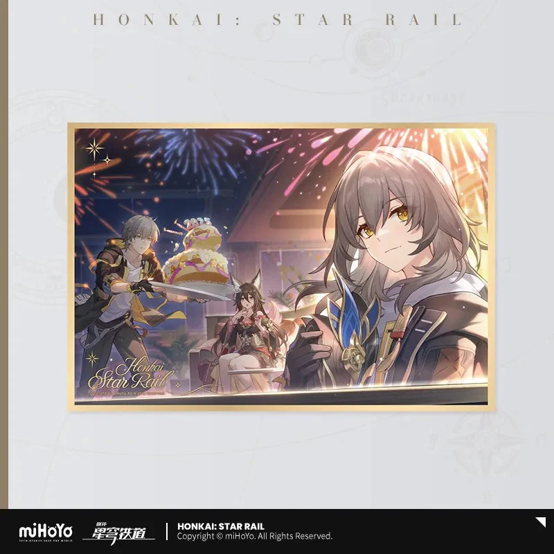 [Pre-order] Honkai: Star Rail - Starry Sea Celebration Series PET Shikishi Art Board miHoYo - Image 3