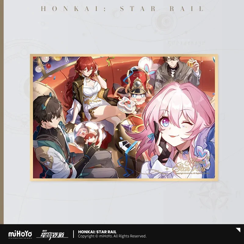 [Pre-order] Honkai: Star Rail - Starry Sea Celebration Series PET Shikishi Art Board miHoYo - Image 9